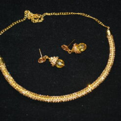 Imitation artificial fashion choker necklace set for girls