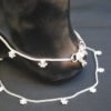 Traditional Silver Base Metal Anklet for Women-1