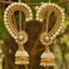 Jai Malhar marathi serial white pearl kaan earrings