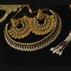Ram Leela earrings kundan wedding necklace set